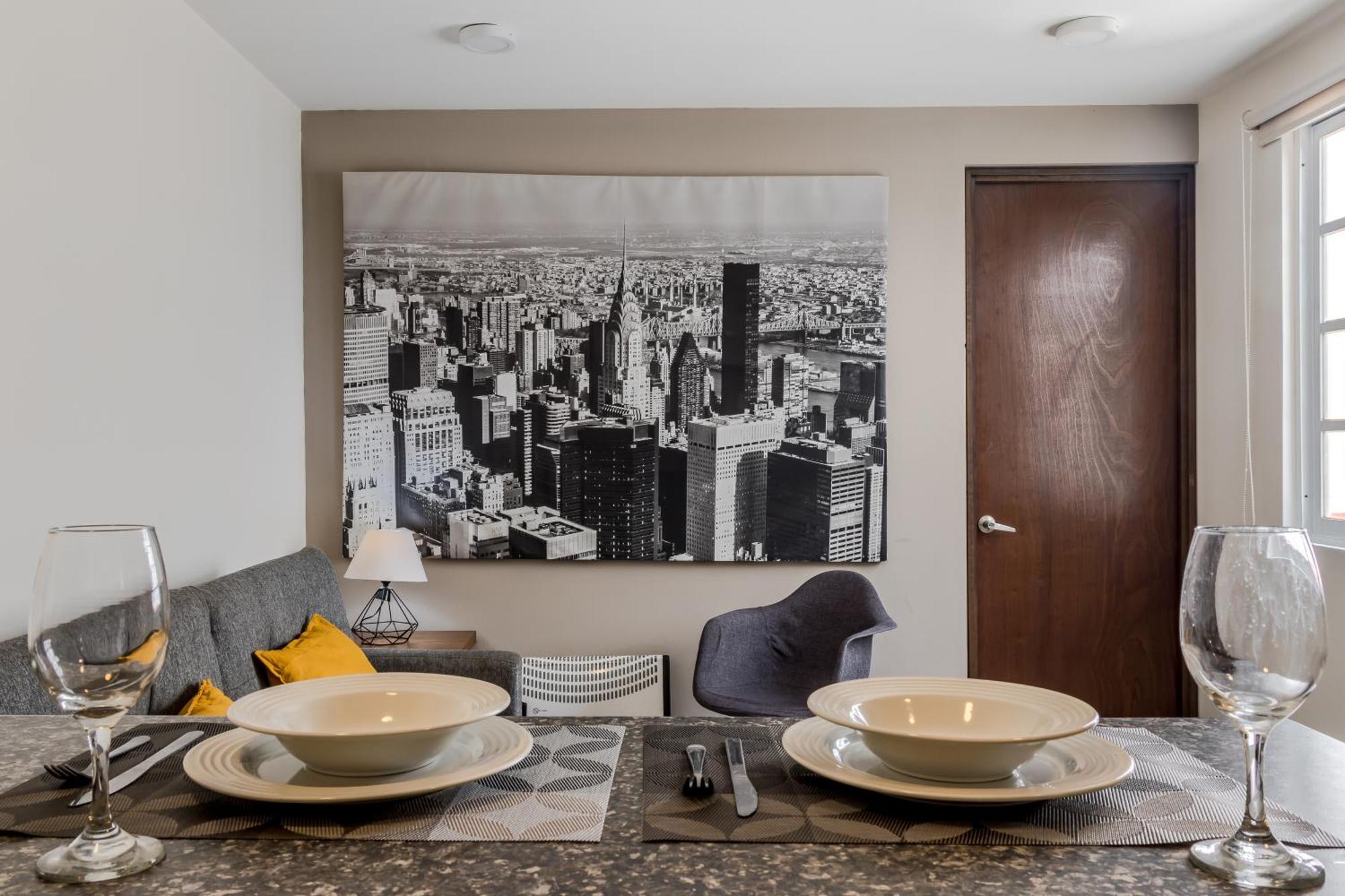 Om 686 Urban Lofts Narvarte Ciudad de México Exteriér fotografie